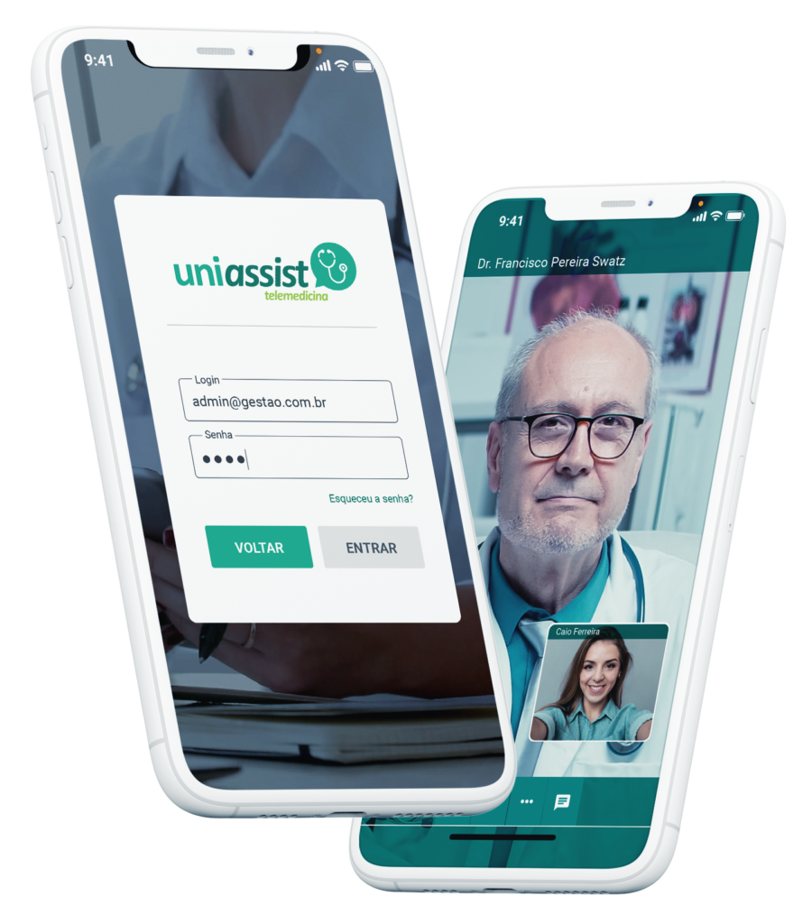 Banner Mockup Home Uniassist Telemedicina 24 horas
